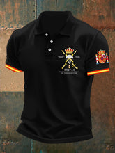 T-shirt manches courtes imprimé du drapeau espagnol BRIPAC SPANISH ARMY pour homme